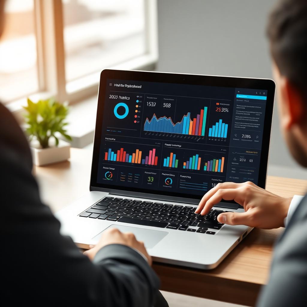 Dashboard ejecutivo con indicadores de salud visual